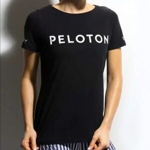 PELOTON Century Club 100 Black Shirt XS